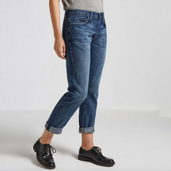 Current Elliott The Fling Slim Boyfriend Jeans - Picture 1 of 15